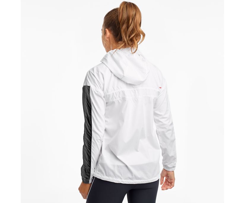 Saucony Packaway Women's Jackets White | AU 273DFMN